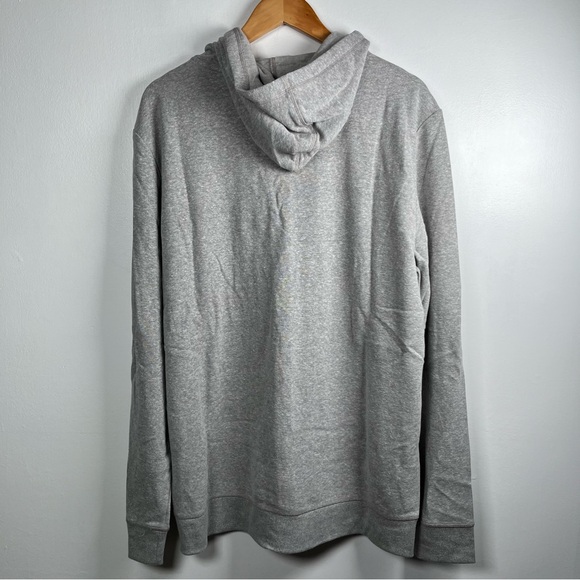 PrAna Men’s Cardiff Fleece Full Zip Heather Grey Size XL Hooded Sweatshirt NWT - Picture 5 of 11